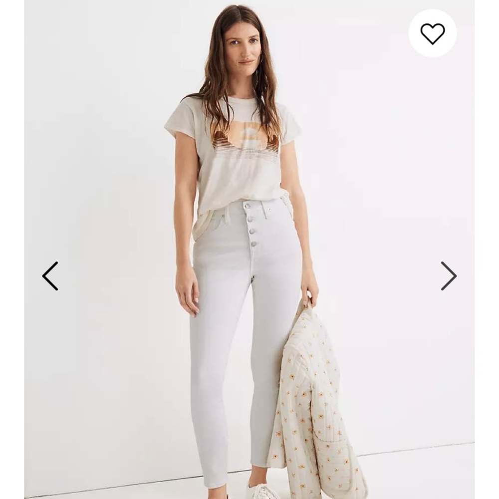 COPY - Madewell Curvy Highrise Skinny Crop Jeans …